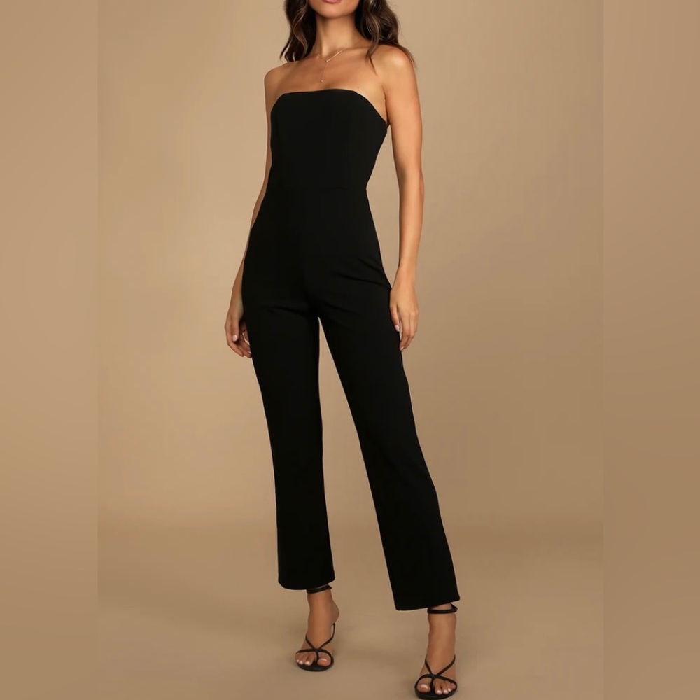 URBAN Strapless Bustier Jumpsuit NWOT
